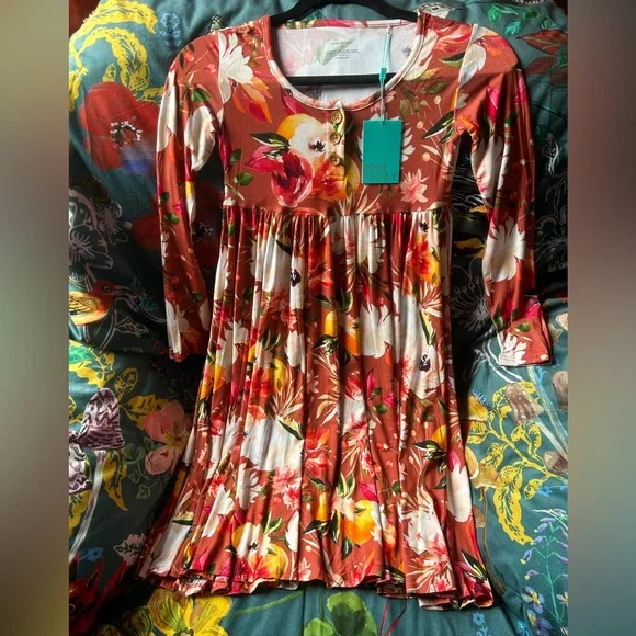 Brand New w/ Tags Posh Peanut Leonora Twirl Dress Size 12